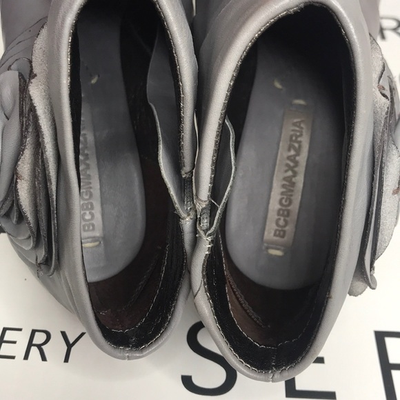 Leather BCBG Ankle Booties - Picture 5 of 5